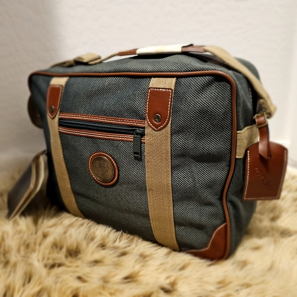 Vintage Royal Hunt by Adolfo Tote/Sage Bag - Picture 2 of 4